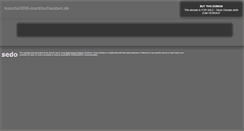 Desktop Screenshot of kueche3000-marktschwaben.de